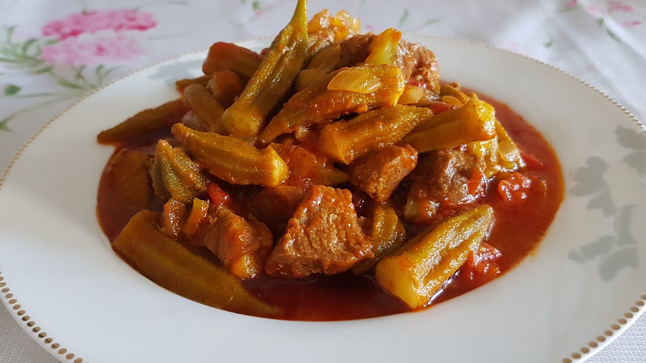 Etli bamya yemeği tarifi | Taze Bamya tarifi