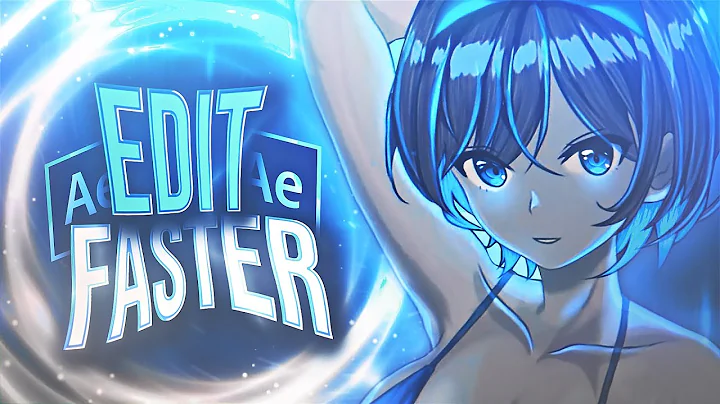 Edit FASTER with Scripts and Shortcuts / After Effects AMV Tutorial