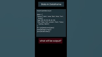 Pandas Dataframe #pandastutorial #machinelearning #aritificialintelligence #programming#code #pandas