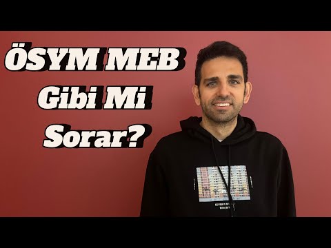 ÖSYM MEB GİBİ Mİ SORAR?