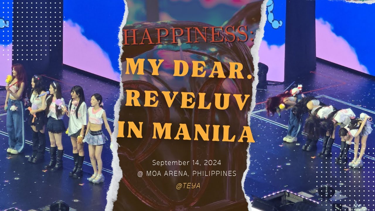241409 RED VELVET - SEULGI INTRO & BADBOY @ MY DEAR. REVELUV IN MANILA