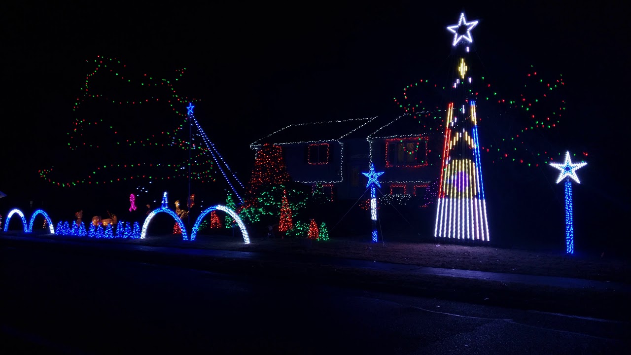 2020 and 2021 Light Show Billerica MA YouTube