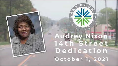 Audrey Nixon 14th Street Dedication October 1, 2021