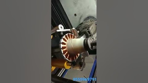 Bldc ceiling fan winding Machine 9555969791