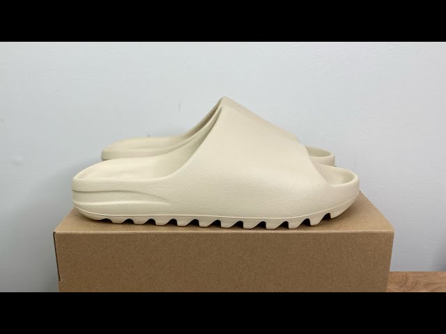 Adidas Yeezy Slide 'Bone' Unboxing/Review - YouTube