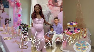 BUTTERFLY BABYSHOWER||ZANDRIA\&DAVEY 💜💗