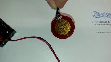 3D Printed Electromagnetic Coil Nano Dimension