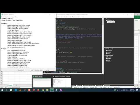 VBA AHK AutoHotkey Macro Runner Menu Popup variant with ezMenu