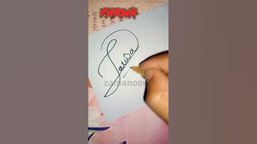 farwa | farwa sign | farwa signature | farwa stylish | farwa name sign
