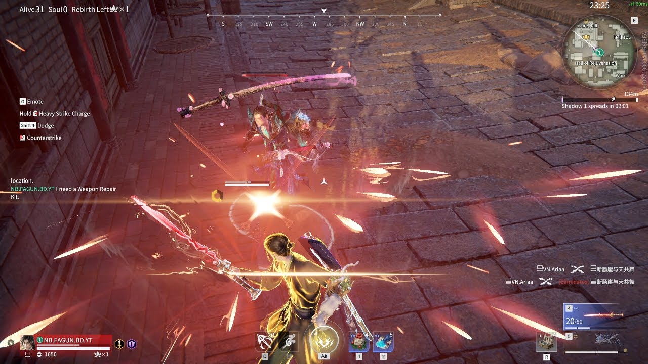 XUNHUAN⚔️LI HERO নিয়ে SOLO RANKED GAMEPLAY | NARAKA: BLADEPOINT