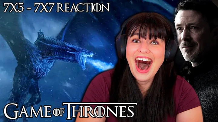 SOOOO SATISFYING - *GAME OF THRONES* Finale Reaction - 7x5 & 7x6 & 7x7