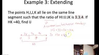 Skill 1.3 Extension: Segment Addition Postulate Ratio Problem