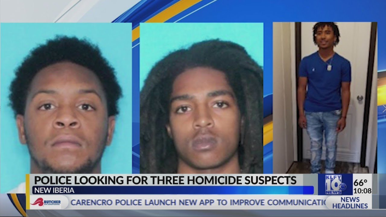 Police looking for 3 homicide suspects - YouTube