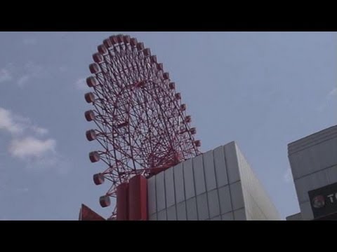 Hiroyukit 大阪 梅田のhep Five観覧車の中から色々撮影してみた Hd Youtube