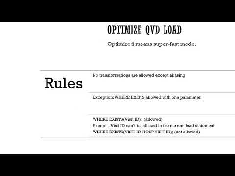 optimized QVD load
