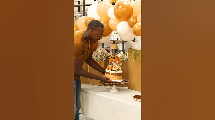 I made my mom's birthday cake #shorts