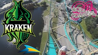 Kraken Front Seat On-Ride Hd 60Fps Pov Seaworld Orlando