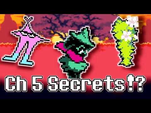 29 Deltarune SECRETS & REFERENCES In Chapter 5