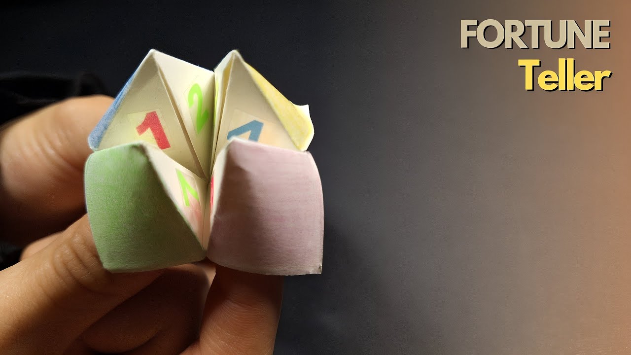 Easy Fortune Teller Game Origami: Fortune Teller Game Origami Goes ...