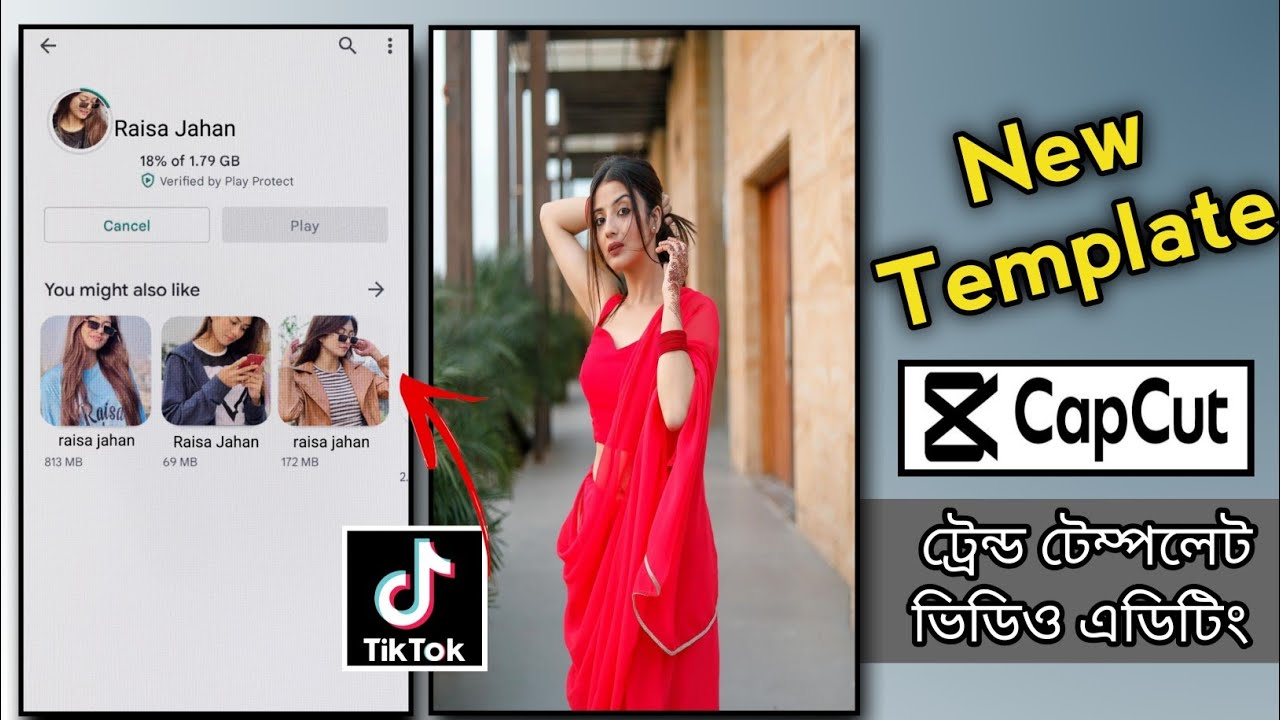 Play Store New Trend Template | Tiktok Trending Template Video Editing ...