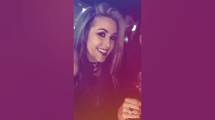 Simone Simons & Alissa White Gluz instagram storie...