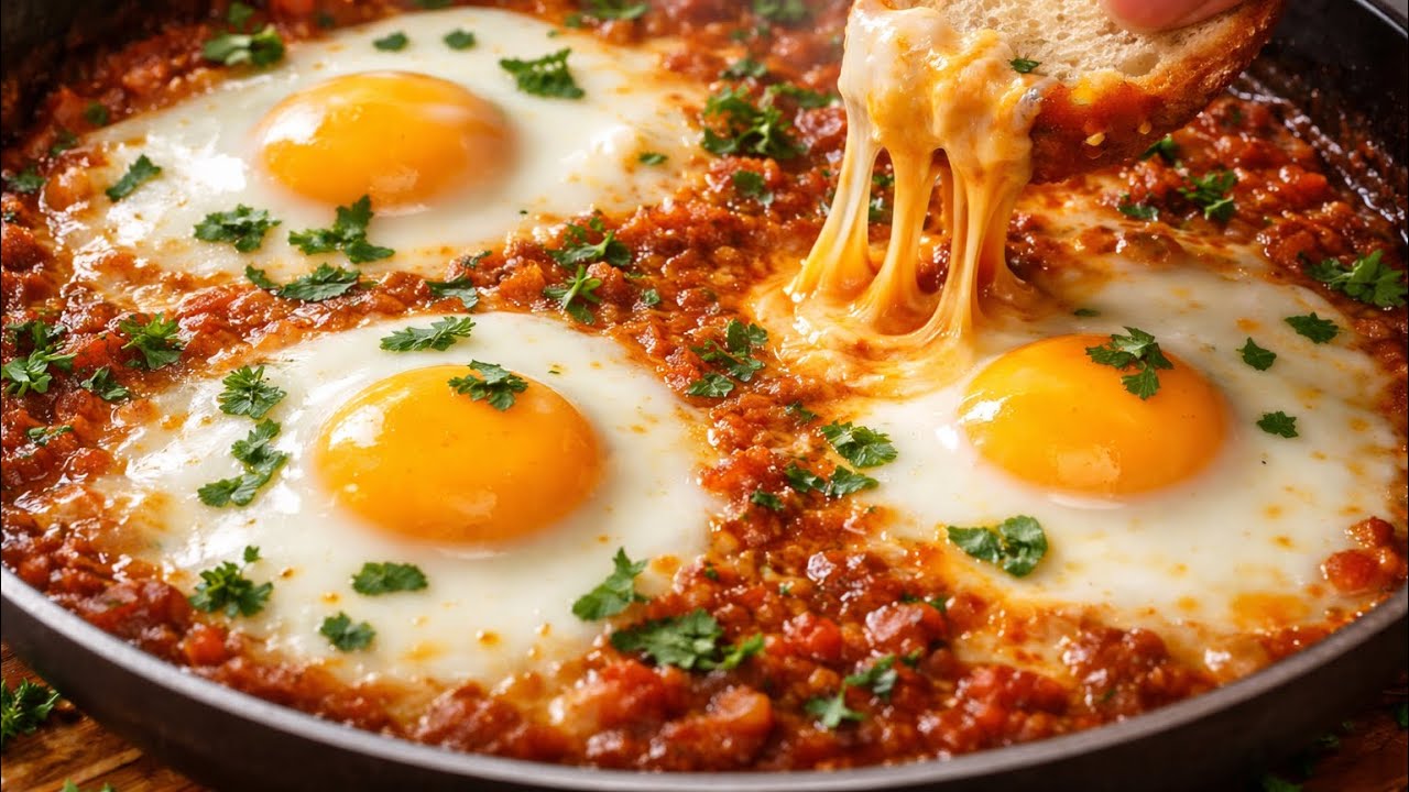 One Pan Turkish Menemen for Suhoor 🌙 | High Protein Ramadan Breakfast 2026 | @Kins-Kitchen 