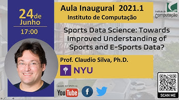 [Aula Inaugural 2021.1] Prof. Claudio Silva (NYU)