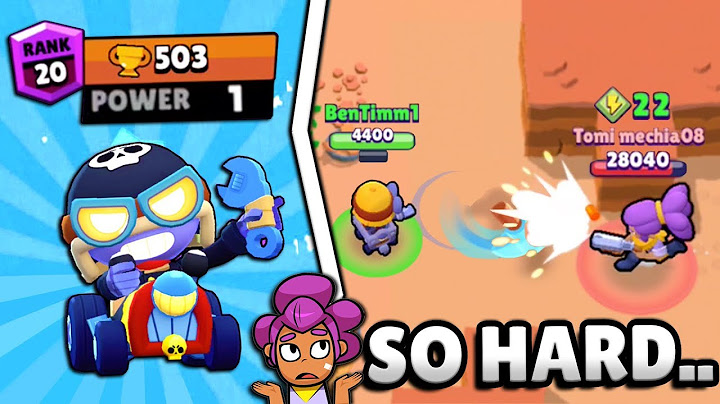 დონე 1 CARL იღებს 500 trophies SHOWDOWN IN BRAWL STARS!