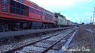 ขบวนรถเร็วที่ 170 ยะลา - กรุงเทพ Alsthom (ALS) 4129 (cat) (22/12/56)
