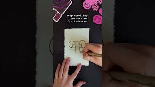 Press Play & Draw With Me | Easy Real-Time Pattern Tutorial ✍️✨