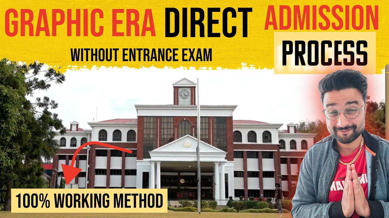 Graphic Era direct admission process without entrance exam | GEU Gehu ...