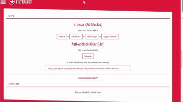 anti adblock killer - firefox