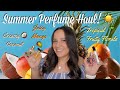 Summer Perfume Haul | Coconut, Beachy and Tropical Fruity Fragrances