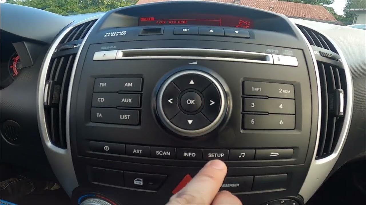 How to Turn Speed Dependent Volume On or Off in Kia Ceed I ( 2006