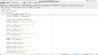 Tutorial Java- membuat program menggunakan scanner part 1