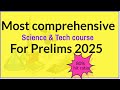 Science & Tech Course : 80% CONVERSION RATE || UPSC CSE 2025