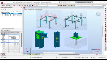 STEEL CONNECTION DESIGN AND ANALYSIS IN AUTODESK ROBOT - A Simple Demonstration