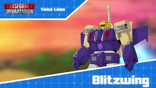 Transformers: Devastation Voice Lines - Blitzwing Profile