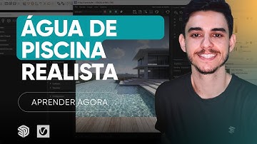 COMO CRIAR ÁGUA DE PISCINA REALISTA NO SKETCHUP | V-RAY | CAUSTICS