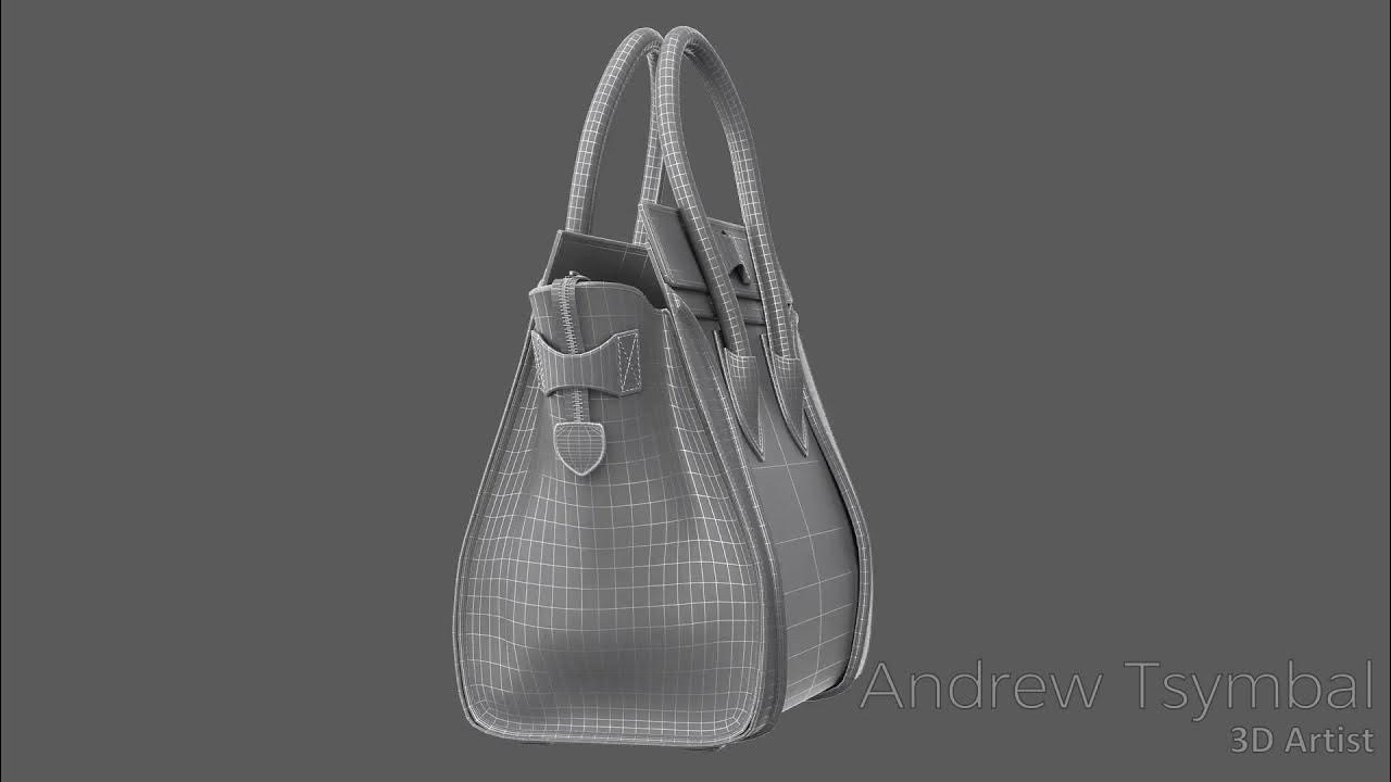 HERMES BIRKIN 001 3D model