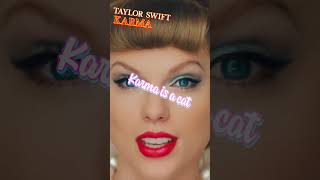 Karma 💣 Taylor Swift ft. Ice Spice #shorts Lyrics MV