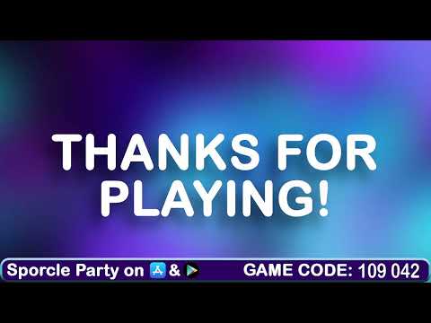 Sporcle Party! Live Trivia Game! Come Play Along!!!
