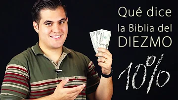 ¿Cuánto es el diezmo que hay que dar en las iglesias?