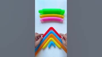 Satisfying DIY POP-ASMR Relax Making #diy #satisfyingvideos #relaxing #creative #poptubesounds