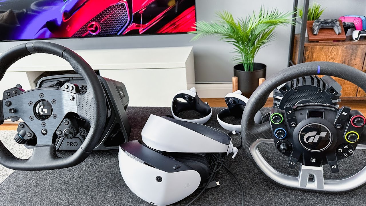 We Tried Sony PS VR2 Headset - It Makes the Couch a Race Cockpit