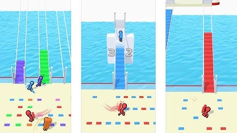 Bridge Race_all levels gameplay\ #87-88