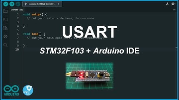 STM32F103 USART Tx/Rx เขียนด้วย Arduino IDE