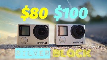 GoPro Hero 4 Silver vs Hero 4 Black - What