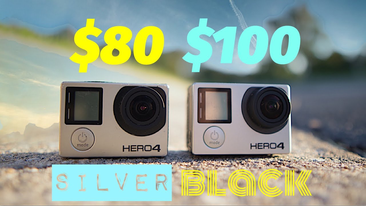 Gopro Hero 4 Silver Vs Hero 4 Black What S The Actual Difference Youtube