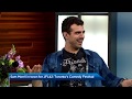 Sam Morril sleep-deprived on Canadian morning TV, September 2019 for JFL